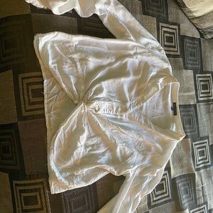 Fashionova button up crop top